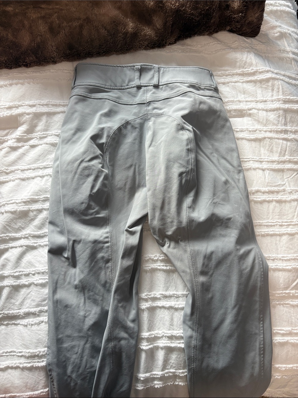 Women’s dover Light Gray Riding Breeches - Picture 3 of 3